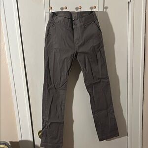 Stylish Teen Gray Chino Pants